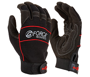 MAXISAFE GLOVES G-FORCE MECHANICS FULL FINGER SM 